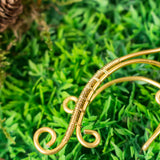 Alyon ear cuff elfic gold stainless steel earrings accessory costumes theme weddings lord of the rings vikings festival look