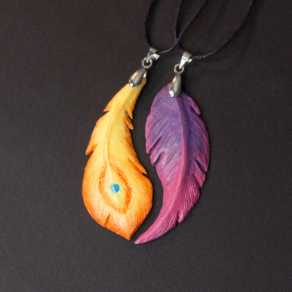 Xayah and Rakan necklaces from League of Legends LOL