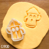 Animal Crossing cookie cutters 3d printed set party birthday wedding gyroid