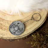 Assassin's Creed Valhalla shield Vikings necklace pendant, keyring or pin ravens resin aluminum powder