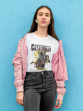 Catalorian The Mandalorian unisex white T-shirt