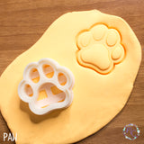 Dog Friend cookie cutters 3d printed set sugar biscuits stamp plastic pet treat paw