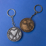 Doctor Who Gallifreyan custom name silver or bronze resin necklace, keyring or pin personalized gallifrey words