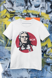 Geralt of Rivia FCK The Witcher T-shirt, The Child cat Unisex adult tee, Nerd geek gamer Birthday gift, KFC Funny game meme