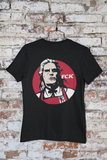 Geralt of Rivia FCK The Witcher T-shirt, The Child cat Unisex adult tee, Nerd geek gamer Birthday gift, KFC Funny game meme