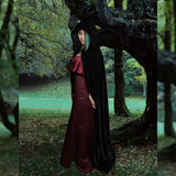 Henry unisex dark glittered blue custom velvet cloak with hoodie king queen goth cosplay warrior wizard witch costume vampire larp rpg fantasy halloween wedding celtic medieval bridal outfit royal viking nordic fair adult high quality renaissance elegant elven pagan clothing red elvish fairy norse green magic witchcraft lotr personalized winter cape