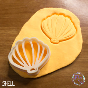 beach sea lover cookie cutter set sugar biscuits stamp 3d printed plastic shell