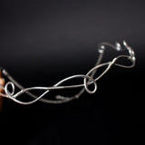 celtic style hair accessory in silver original birthday s valentine christmas gift