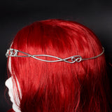 Beruthiel Elfic Viking tiara in silver stainless steel lagaertha cosplay hair accessory crown headband circle